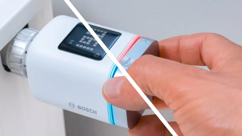 Bosch Smart Home Smart Home Sparbundle Heizen, Heizungsthermostat weiß, 5x  Heizkörper-Thermostat II