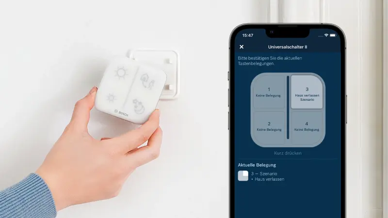 Bosch Smart Home Universalschalter Flex (Reichweite Funk: 200 m
