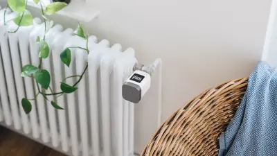 Ein Heizkörperthermostat II an einer Heizung