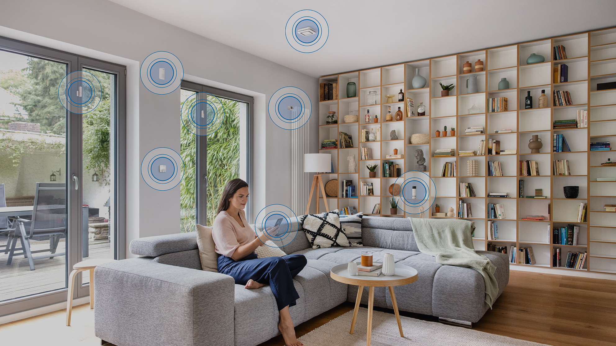 Controlador de sistema domótico en casa Versión para Reino Unido Bosch Smart Home blanco 